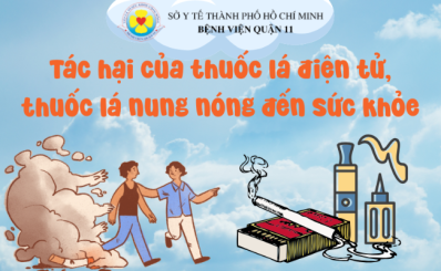 (TTXVN) Tác hại của thuốc lá điện tử, thuốc lá nung nóng đến sức khỏe